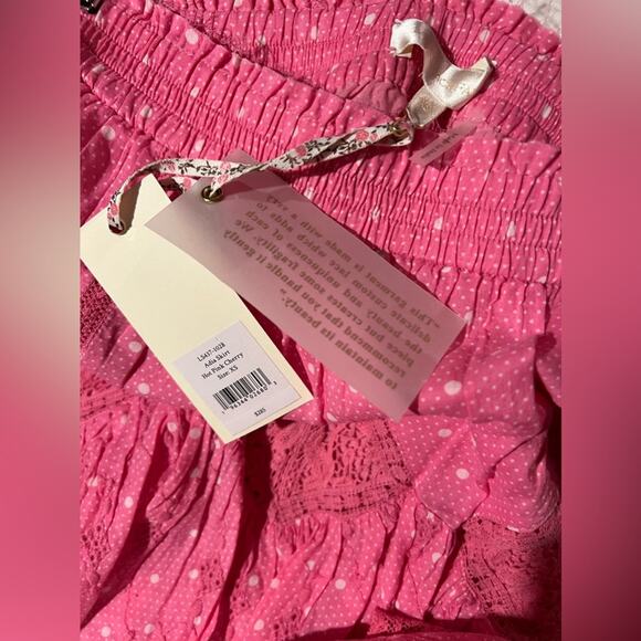 LoveShackFancy Gavilan top and matching Adia skirt set matching set size XS NWT - Picture 6 of 10